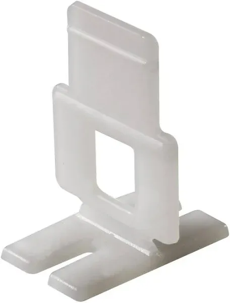 QEP LASH Tile Leveling System, Part A, Clips for 1/16" Grout (300 Pack), White