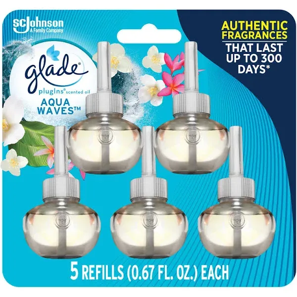 Glade PlugIns Scented Oil Air Freshener Refills