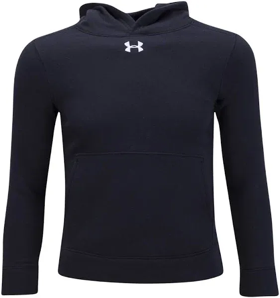 Boy&#039;s Under Armour Faith Lutheran Hooded Sweatshirt Long Sleeve Black Size Youth