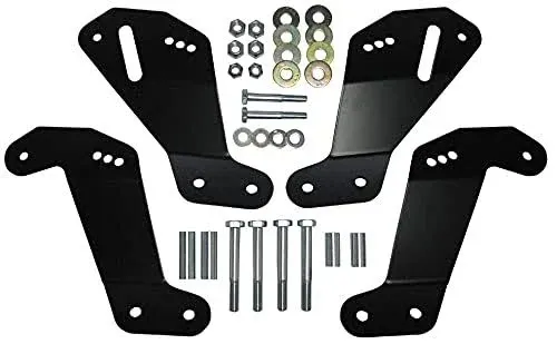 AEV JK Geometry Correction Front Control Arm Drop Brackets - 2007-18 JK Wrangler