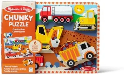 Construction Chunky Puzzle - 6 Pieces