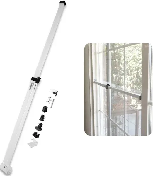 Securityman Adjustable Sliding Door & Window Security Lock Bar