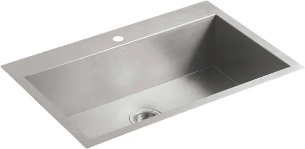 Kohler Vault 33" Top-/undermount Single-Bowl Kitchen Sink