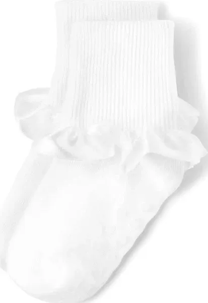 Gymboree Girls' and Turn Cuff Socks