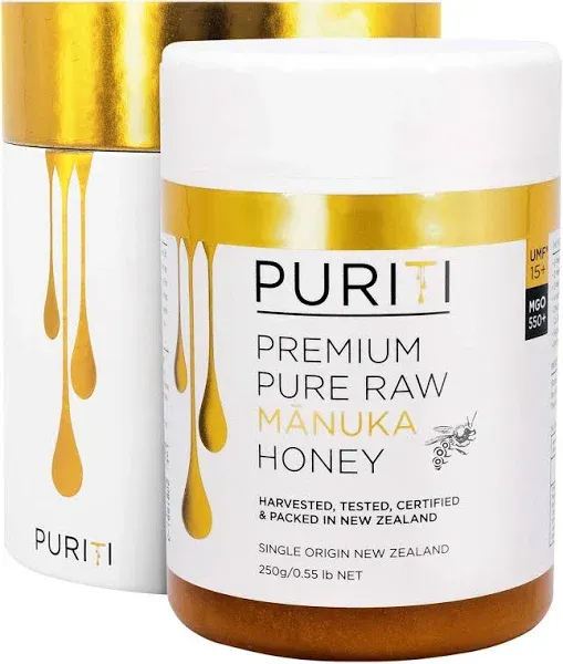 Puriti 15+ UMF Manuka Honey, 250g