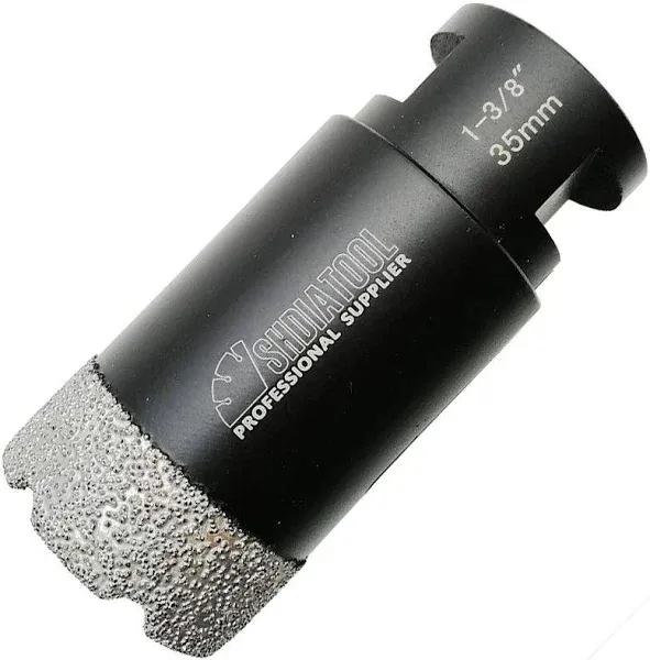 SHDIATOOL Diamond Core Drill Bits 1-1/2 inch for Porcelain Ceramic Tile Marble Brick Vacuum Brazed Hole Saw 38mm