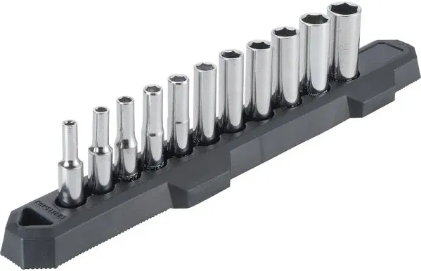 CRAFTSMAN Socket Set, SAE, 1/4-Inch Drive, 6-Point, 11-Piece (CMMT12050)