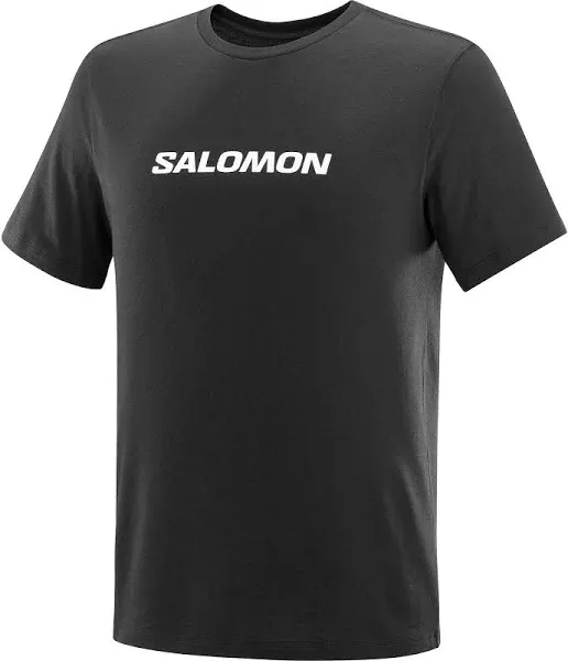 Men's Salomon Logo Performance Short Sleeve Shirt Tee