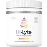 Hi-Lyte Electrolytes Powder, Pink Lemonade Daily Hydration Supplement Drink Mix, 90 Servings | Sugar-Free, 0 Calories, 0 Carbs | No Maltodextrin. Gluten-Free | Supports Keto | Light Refreshing Flavor