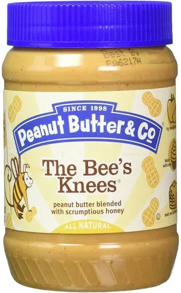 Peanut Butter &amp; Co. The Bee&#039;s Knees, 16 oz - Case of 6