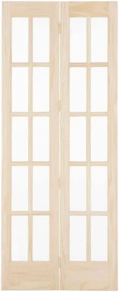 AWC Traditional Divided Frosted Glass Bifold Door