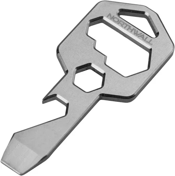 Northwall® 10-In-1 Multi Tool - Keychain Multitool (Bottle Opener - Screwdriver - Box Opener and more