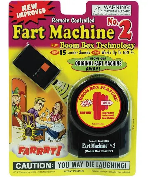 Remote Controlled Fart Machine