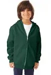 Hanes Hoodie Sweatshirt Comfortblend EcoSmart Full-Zip Kids Long Sleeve Hooded