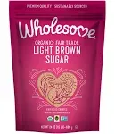 Wholesome Organic Light Brown Sugar (24 oz)