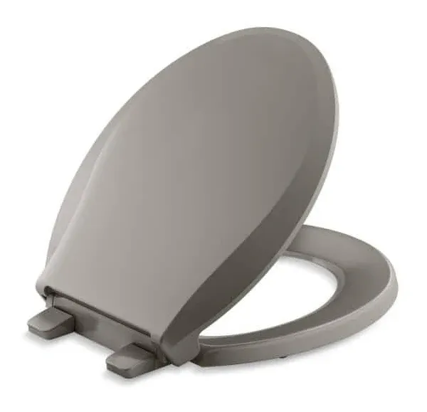 KOHLER 4639-RL-NY Cachet READYLATCH Quiet Close Round Toilet SEAT Dune