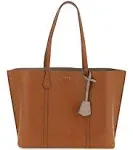 Tory Burch Women's Perry Leather Tote - Light Umber 