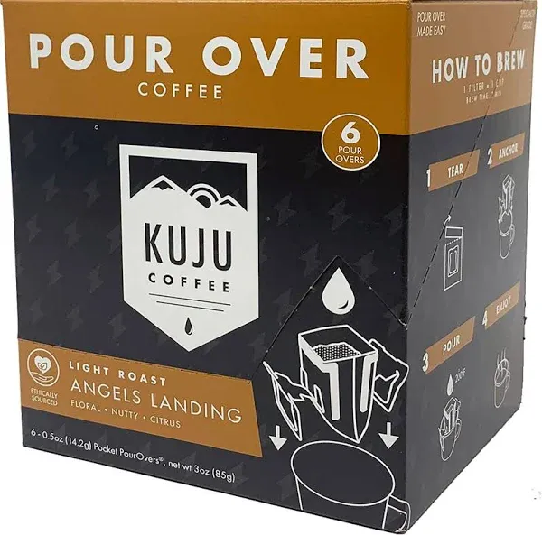 Kuju Coffee Angels Landing Pour Over Coffee