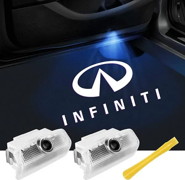 No Fade Car Door Lights Logo for Infiniti, LED Welcome Lights Accessories for Q5