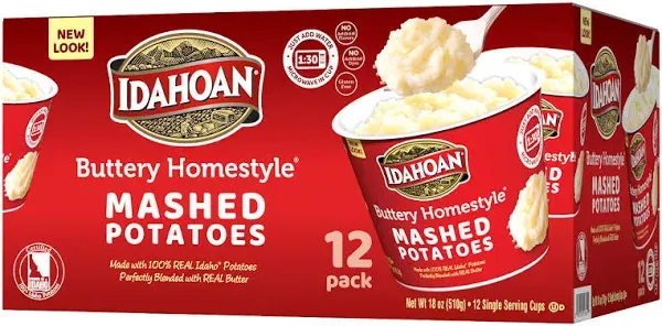 Idahoan Buttery Homestyle Mashed Potatoes