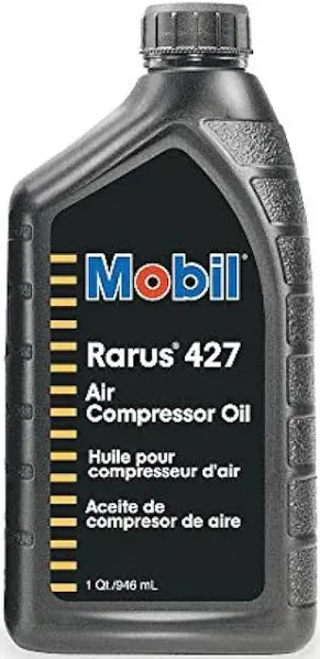 Mobil - 100870 Rarus 427, Compressor, 1 qt, ISO100