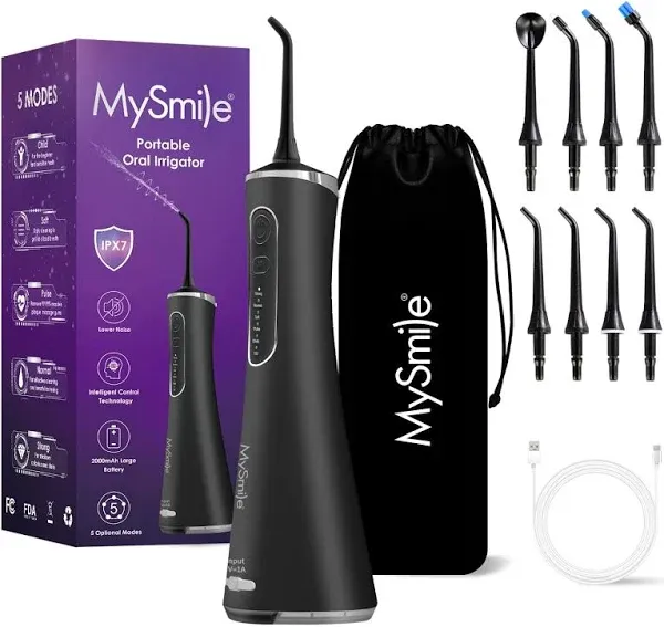 MySmile LP211 Cordless Advanced Water Flossers for Teeth