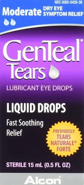 GenTeal Tears Eye Drops Lubricant