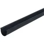 M-D Garage Door Vinyl Bottom Replacement - Black - 18 ft