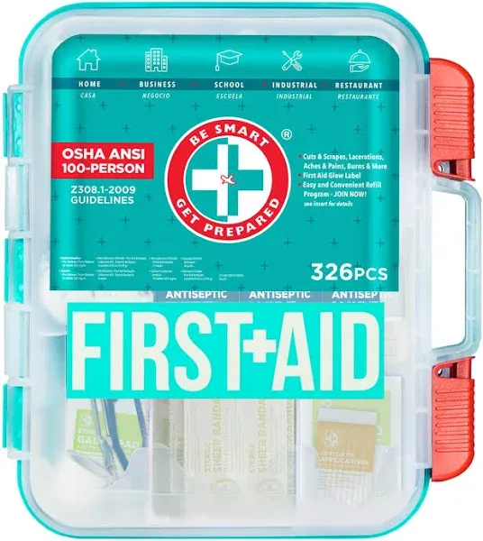 Be Smart Get Prepared First Aid Kit