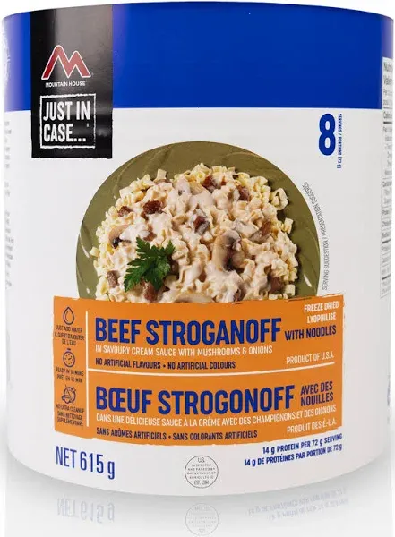 Mountain House Beef Stroganoff Can