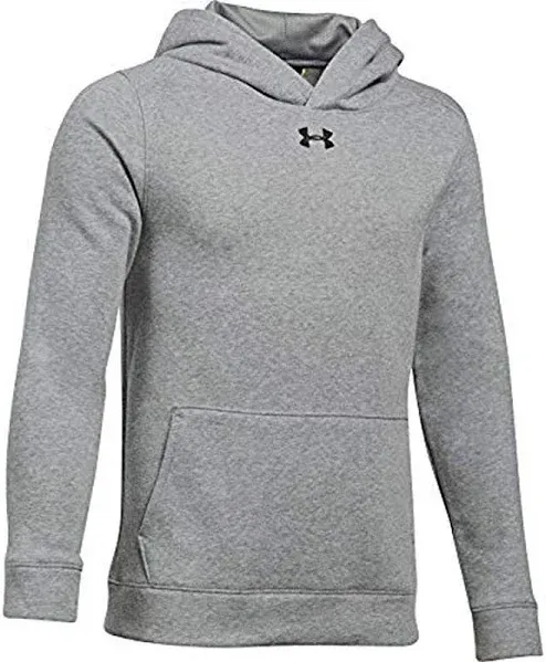 Under Armour Boys Hustle Fleece Hoodie -Forest Green - New