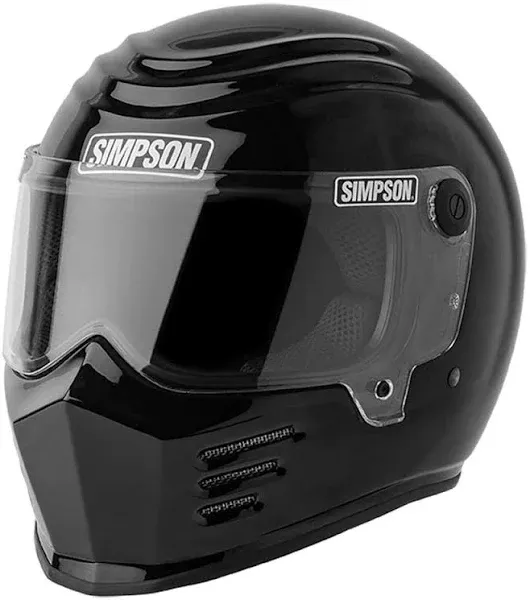 Simpson 28315L8 Matte Black Large Outlaw Bandit