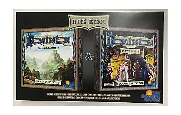 Dominion Big Box 2nd Edition (Main Game + Intrigue) Board Game Rio Grande Games