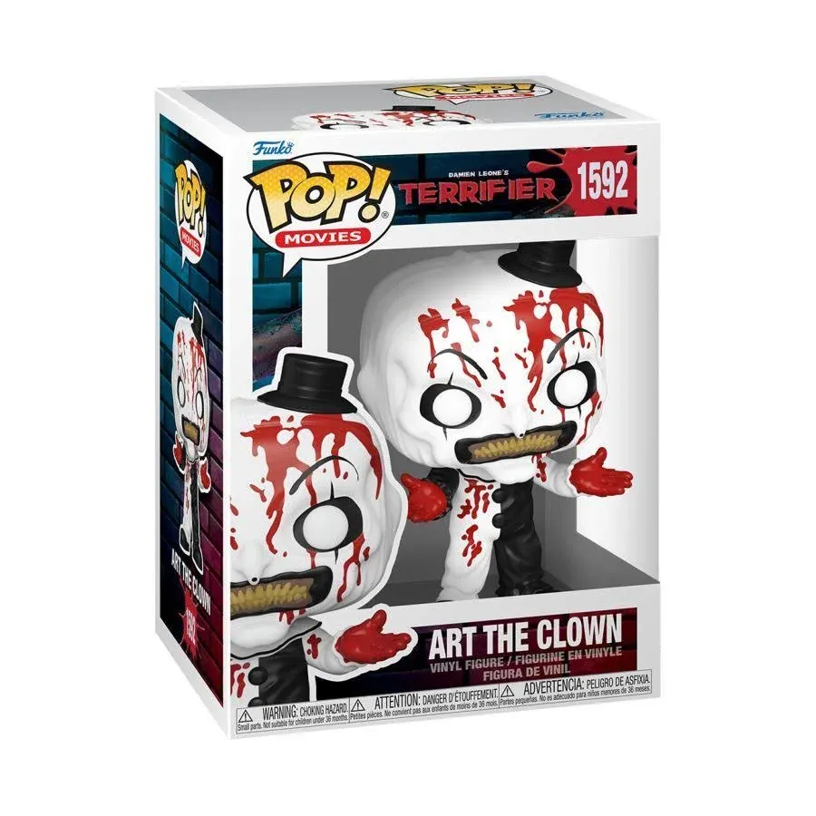 Funko Pop! Movies Terrifier Art the Clown Bloody #1592 IN HAND