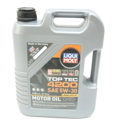 5 liter engine oil top Tec 4200 5W-30 LIQUI MOLY for Nissan Opel Peugeot Porsche