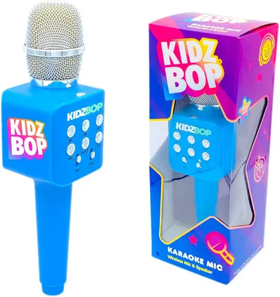 NEW Kidz Bop Karaoke Pink Microphone Move2Play Wireless Mic &amp; Speaker Sing Along