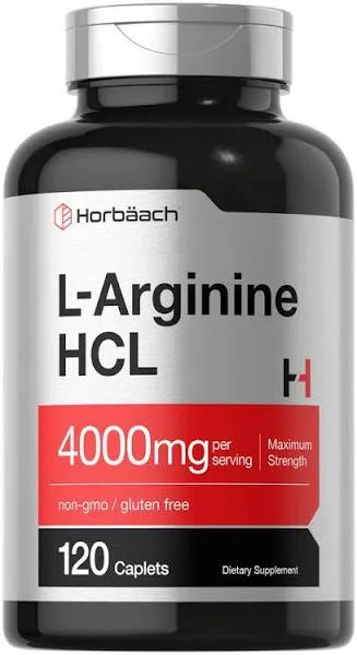 Horbaach L Arginine 4000 mg 120 Caplets