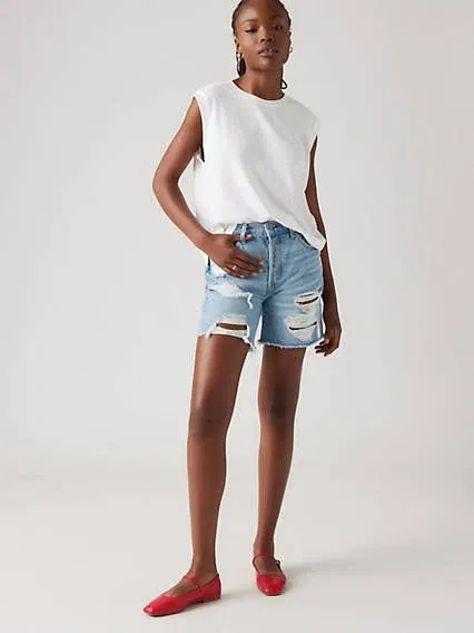 Levi’s 501 High Rise Jean shorts