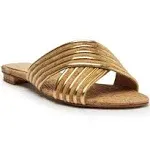 Schutz Latifah Sandal Gold/Natural / 7