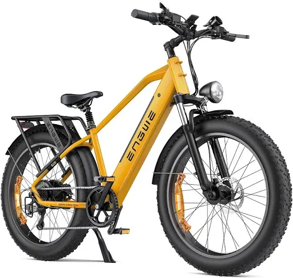 ENGWE E26 26" High-Step Fat Tire All-Terrain Electric Bike 1000W Motor