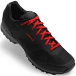 Giro Gauge Dirt Shoes - Black/Bright Red - Size 39 - Open Box