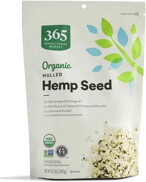 365 by Whole Foods Market Organic Hulled Hemp Seed