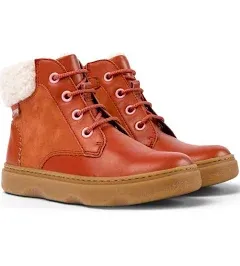 Camper Kids Kido Brown Leather Ankle Boots