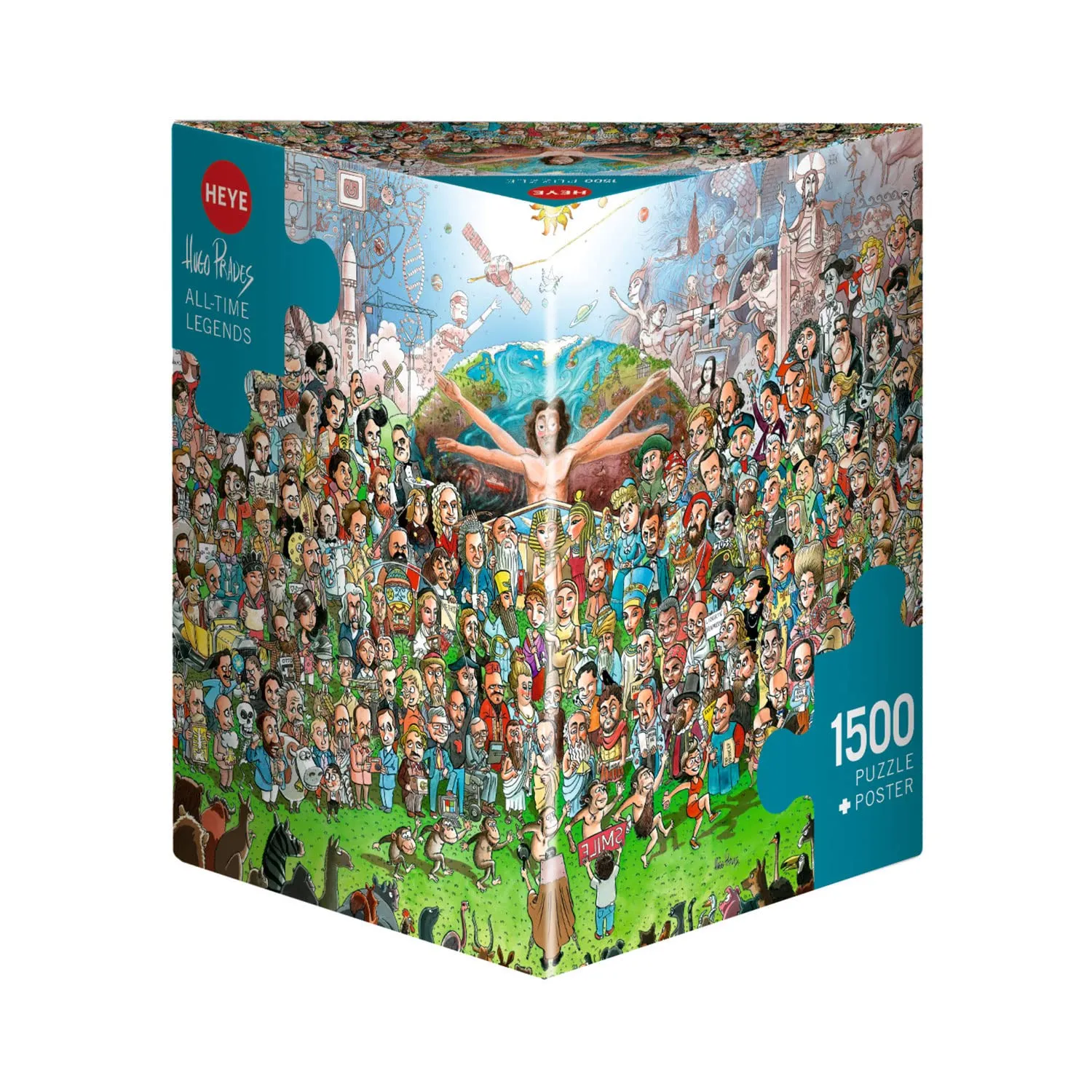 Heye All-Time Legends 1500 Piece Jigsaw Puzzle