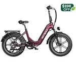 Heybike 750W Ranger S Electric Bike - Red