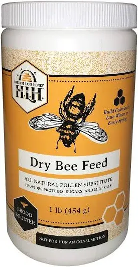 Harvest Lane Honey 1 lbs Dry Bee Feed