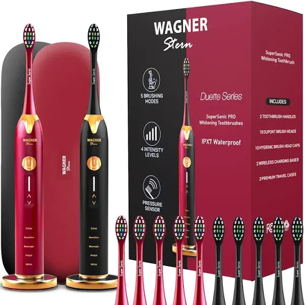 Wagner & Stern Duette Series 2 Electric Toothbrushes