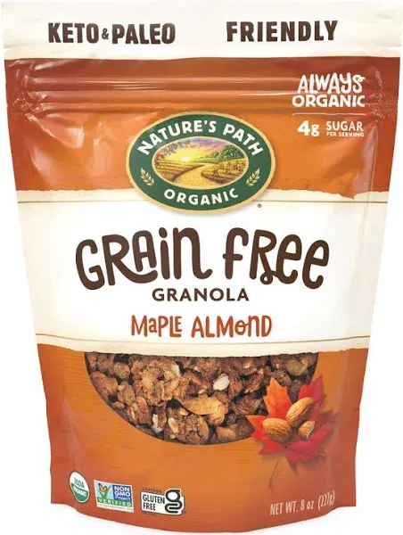 Nature's Path Organic Grain Free Maple Almond Granola