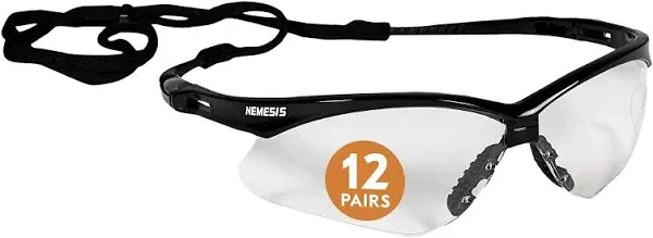 KleenGuard Nemesis Safety Glasses - Smoke Mirror Lens - 25688