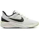 Nike Big Kids' Star Runner 4 Running Shoes in White/Summit White Size 3.5